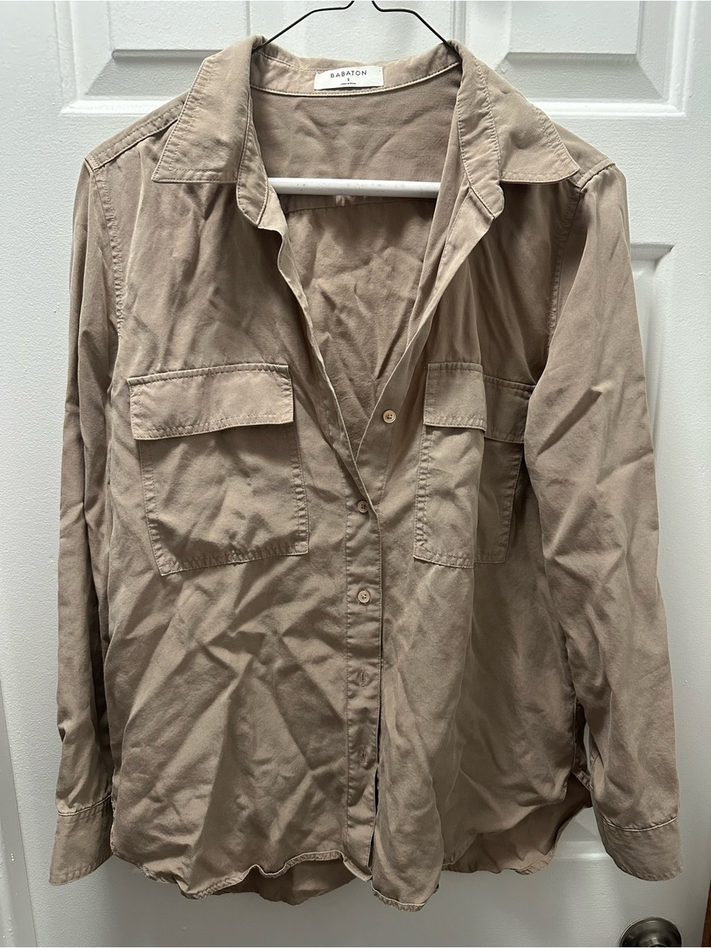 Aritzia Babaton Utility Button Down Shirt - Picture 3 of 11